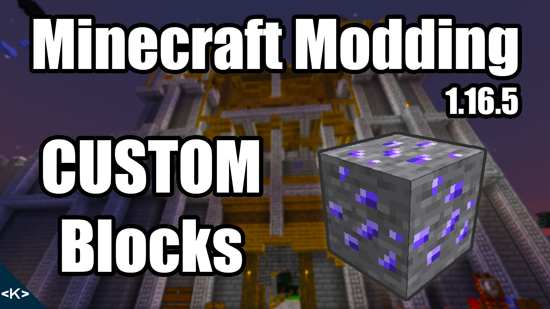 CUSTOM BLOCK added to Minecraft with Forge